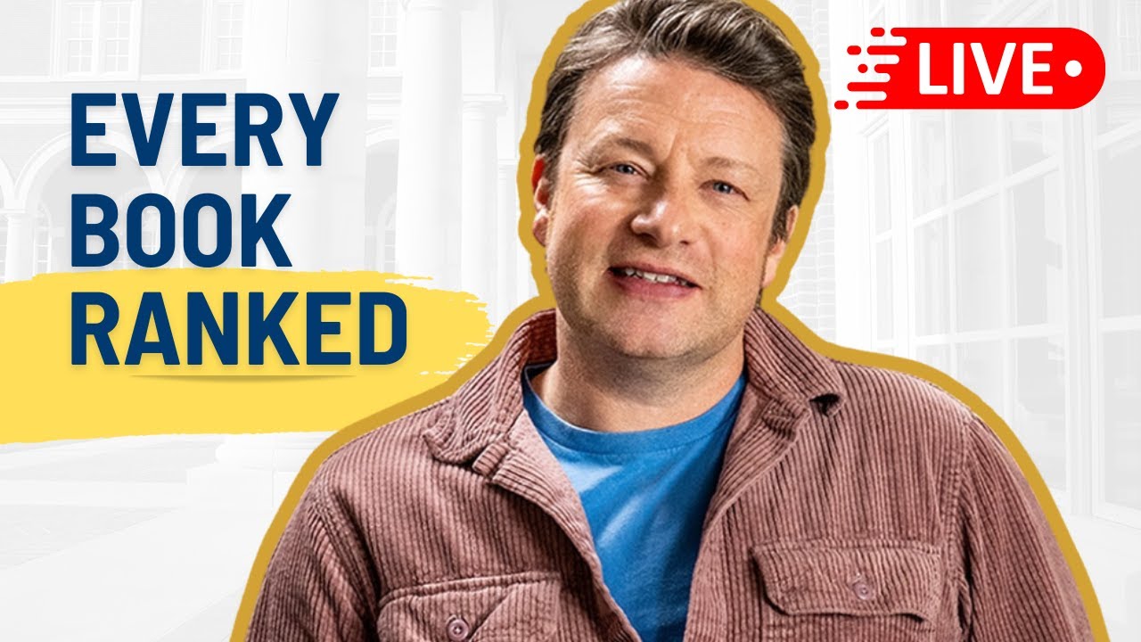 All of Jamie Oliver's books ranked LIVE