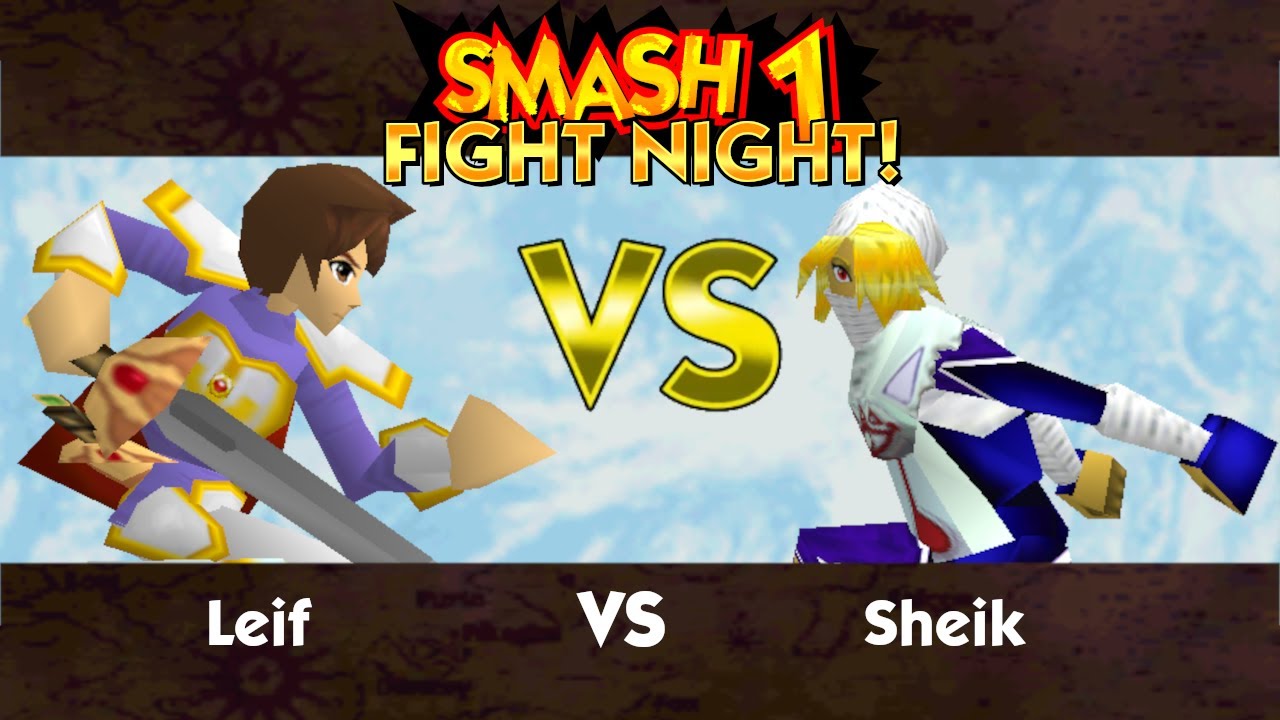 FIGHT NIGHT! Ep. 7 Leif VS Sheik | Smash 1