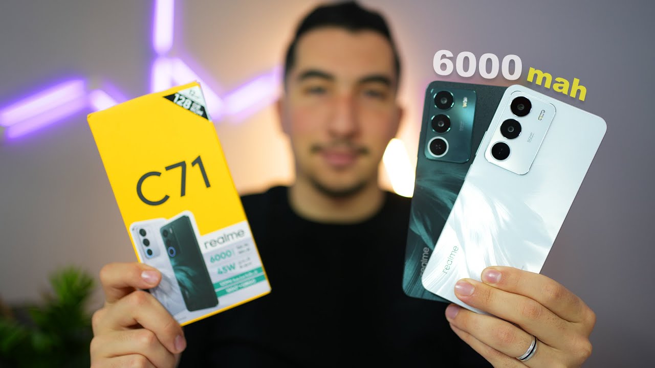 هاتف جديد بسعر 26000دج🇩🇿 ببطارية 6000Mah و شحن سريع 45w و مواصفات..‼️
