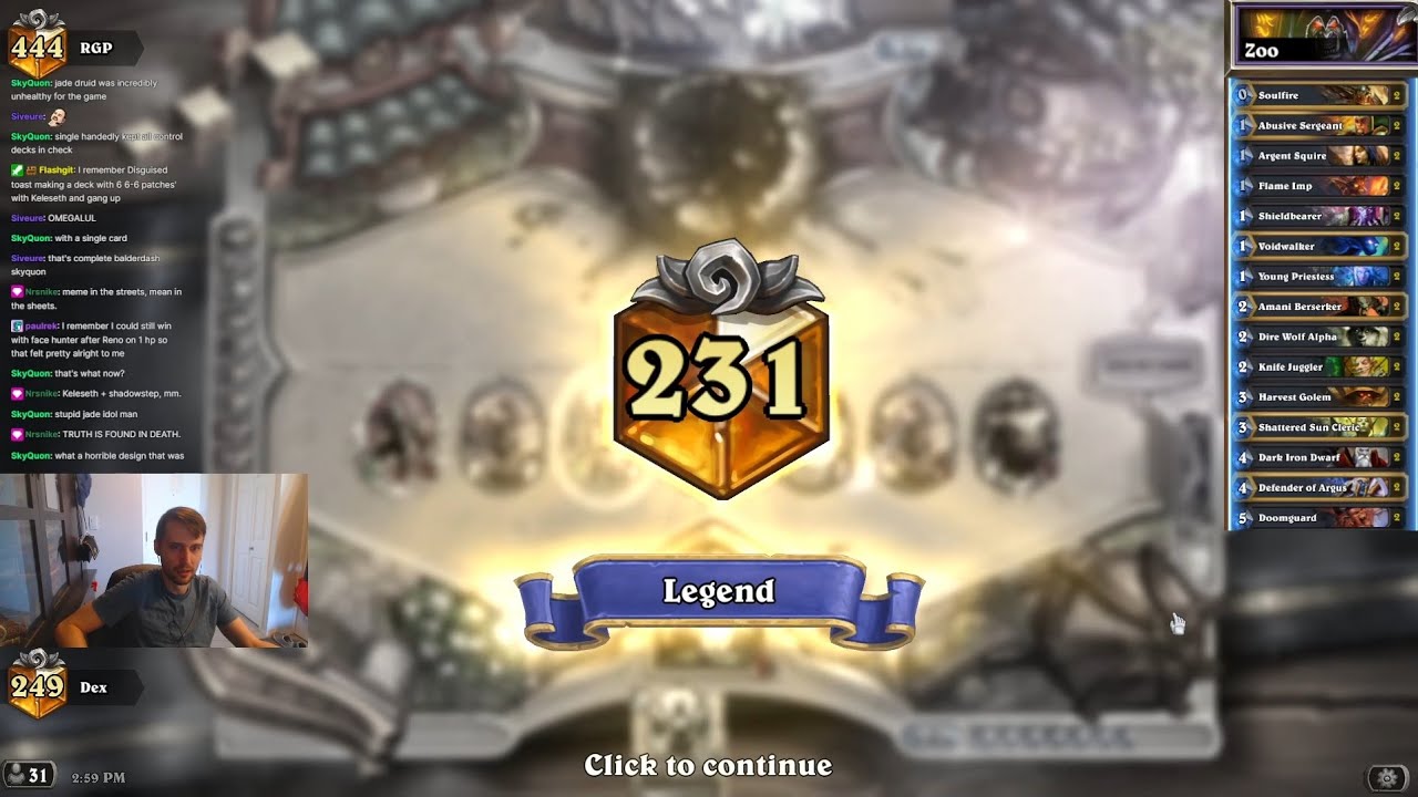 Hearthstone: Classic Zoo!