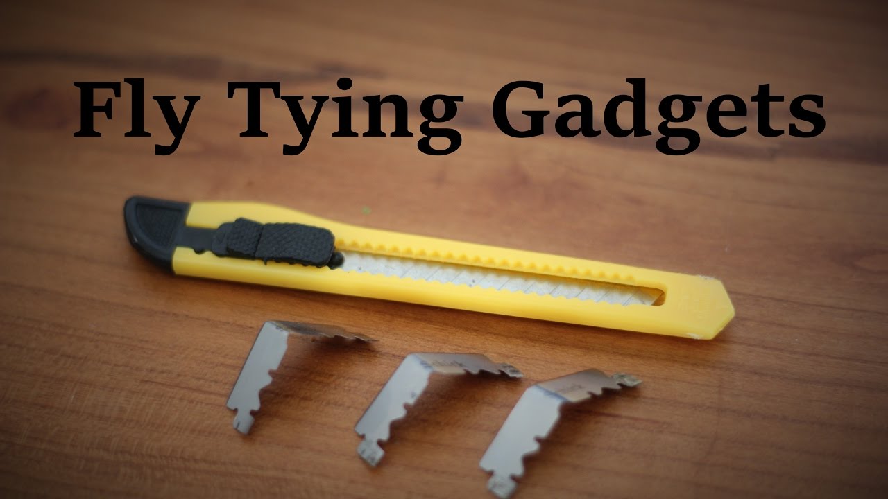 Fly Tying Gadgets: Razor Blade Tools