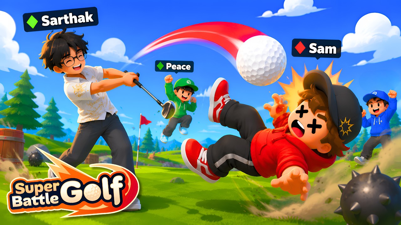 Super Battle Golf Is Pure CHAOS! 😂 | Funniest Gameplay