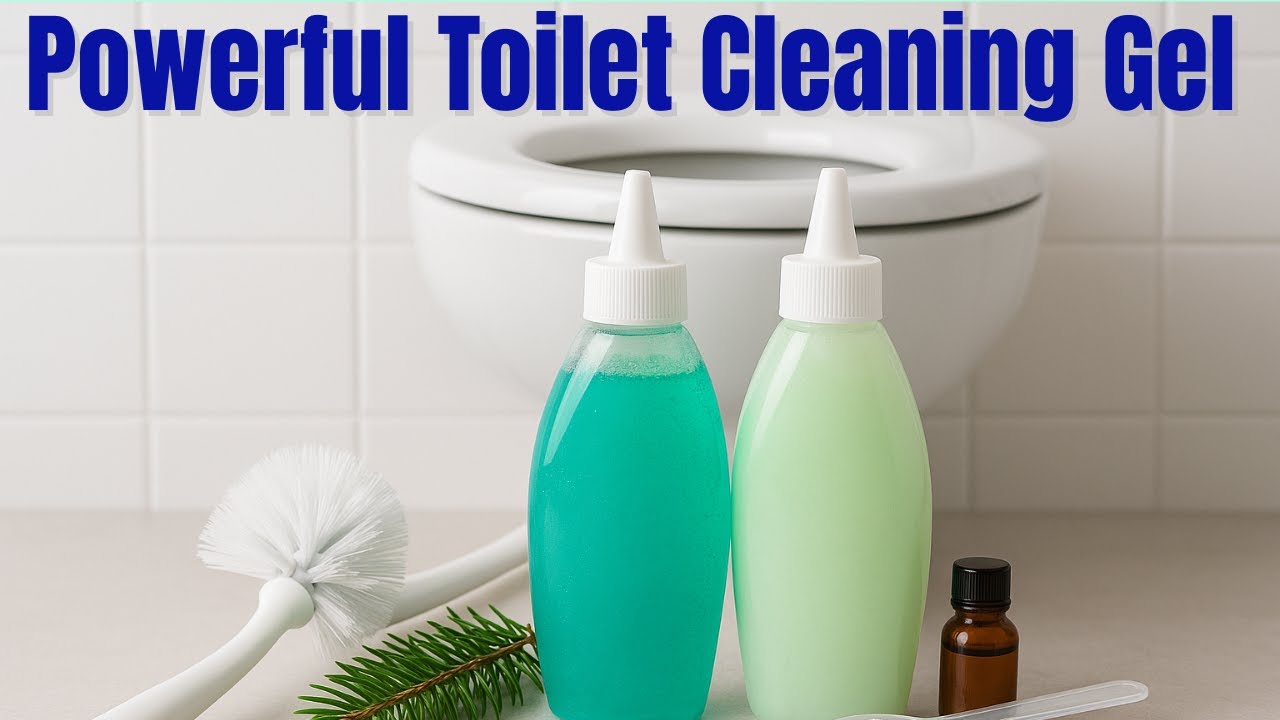 DIY Powerful Toilet Cleaning Gel | Works Like Store-Bought! | 2 Ways To Make