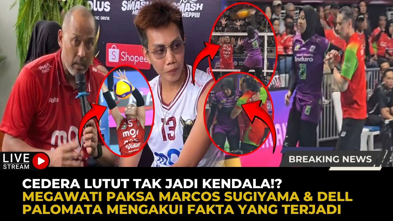 🔴Marcos Sugiyama & Palomata Kompak Bongkar Fakta Kehebatan Megawati, Cedera Lutut Tidak Jadi Masalah