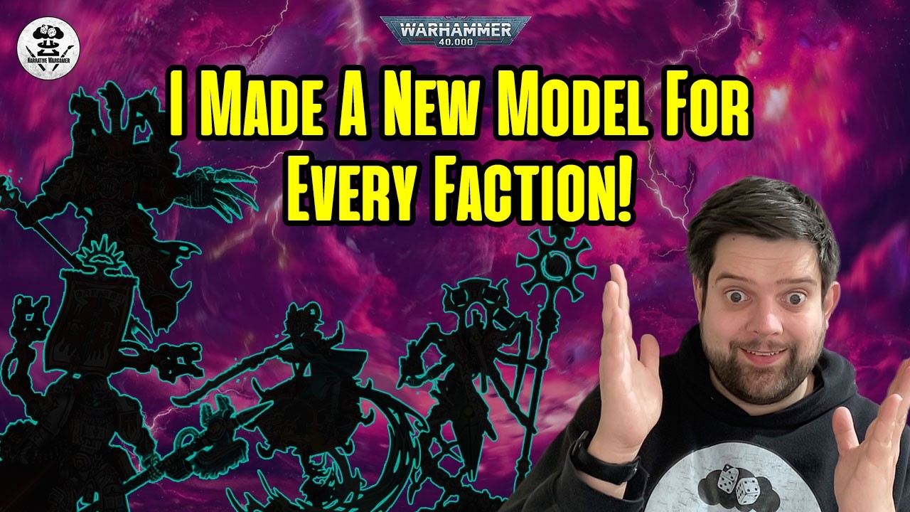 Я создал НОВЫЙ юнит для КАЖДОЙ АРМИИ 40K! | Warhammer 40,000: сюжетная игра