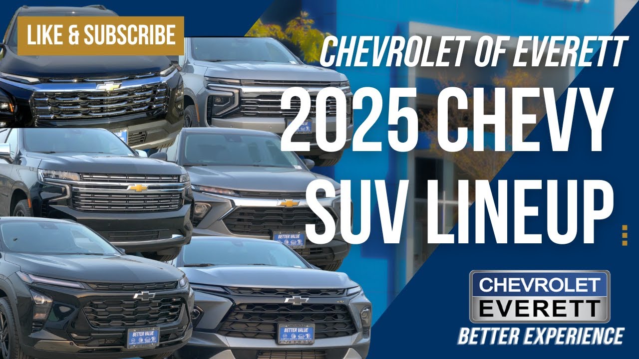 2025 Chevy Lineup | Full Comparison of Every SUV