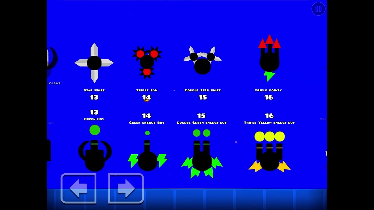 Geometry Dash Fighter. Merge v1.2 (fixed Double star knife)