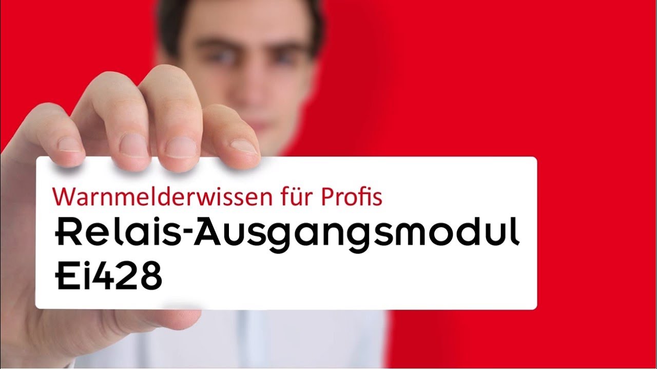 Relais-Ausgangsmodul Ei428