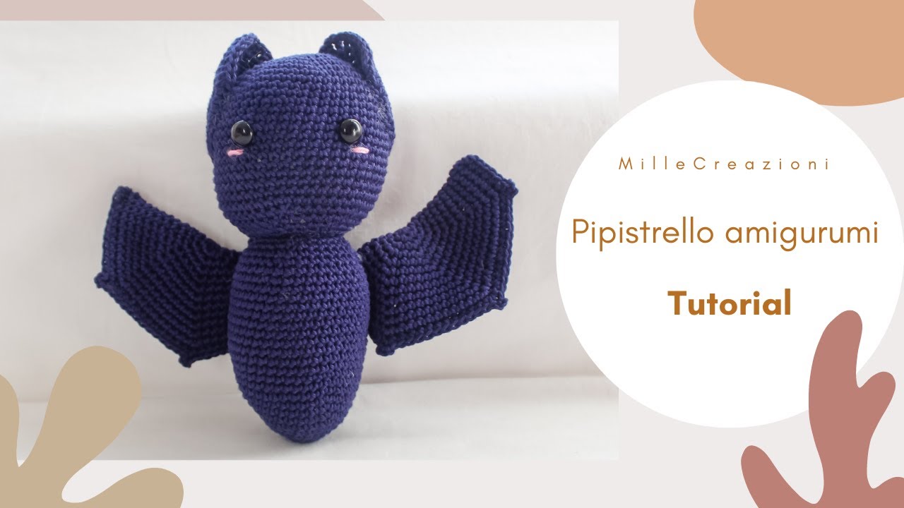 Pipistrello amigurumi | Uncinetto TUTORIAL