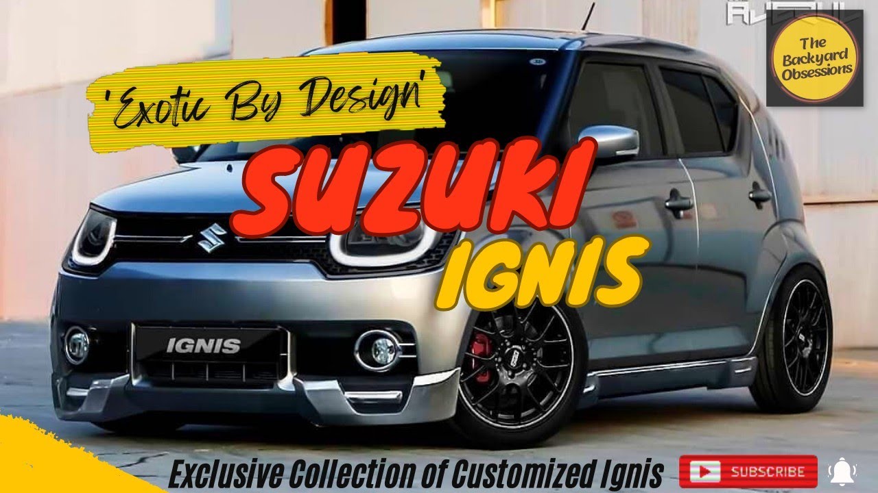 Maruti Suzuki Ignis Modified/Customized Collection. (🎵Track- Tokyo Drift, NFS)