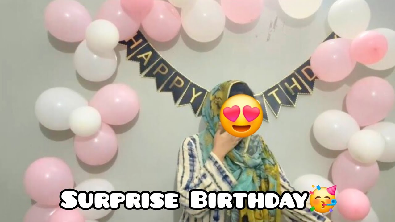 Vlog#03| Surprised Birthday For Warda 🎂