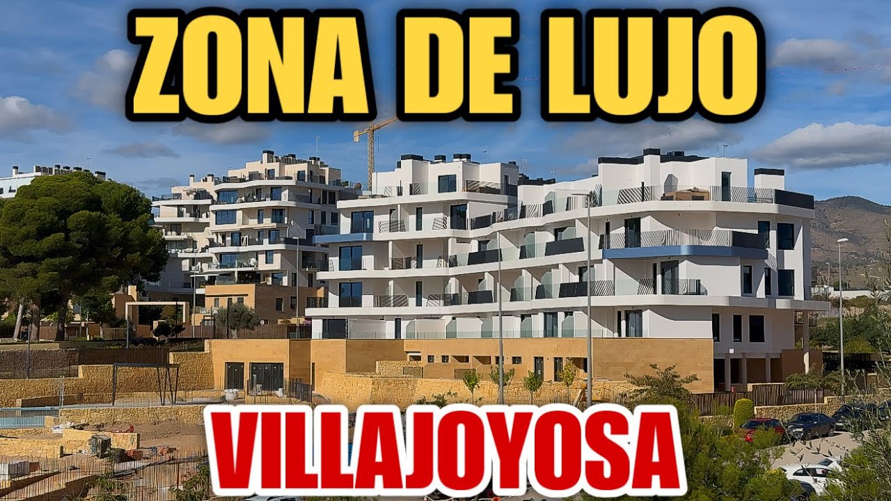 VILLAJOYOSA - Barrio NUEVO con Vivienda de LUJO! 🏡🏖️