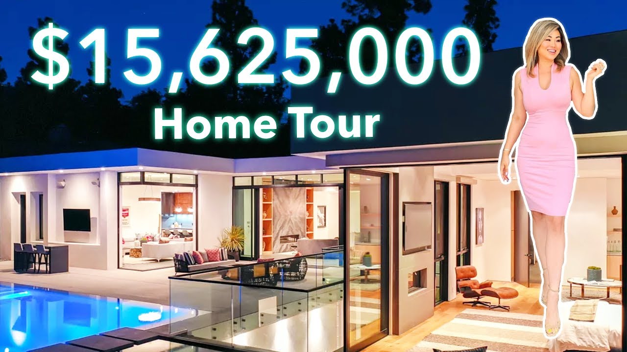 ARTISTIC $15,625,000 MANSION TOUR | Beverly Hills