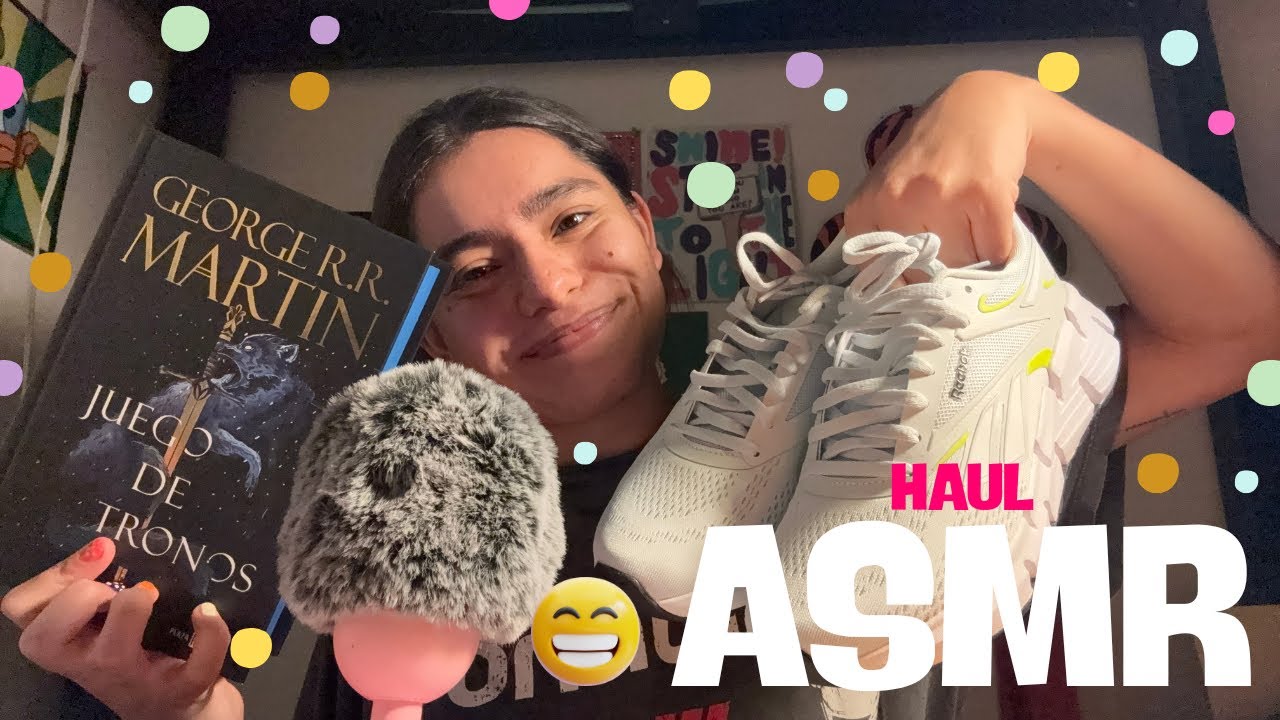 ASMR/ HAUL DE COMPRAS RECIENTES/ BRENDA ASMR/ 🎁🫰🏼👀