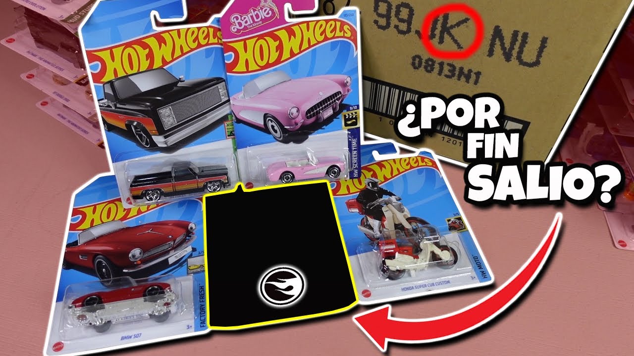 La sorpresota 🔥 | Hot Wheels Cars Caja / Case K 2023 Barbie The Movie, BMW, Batman, Chevy Silverado