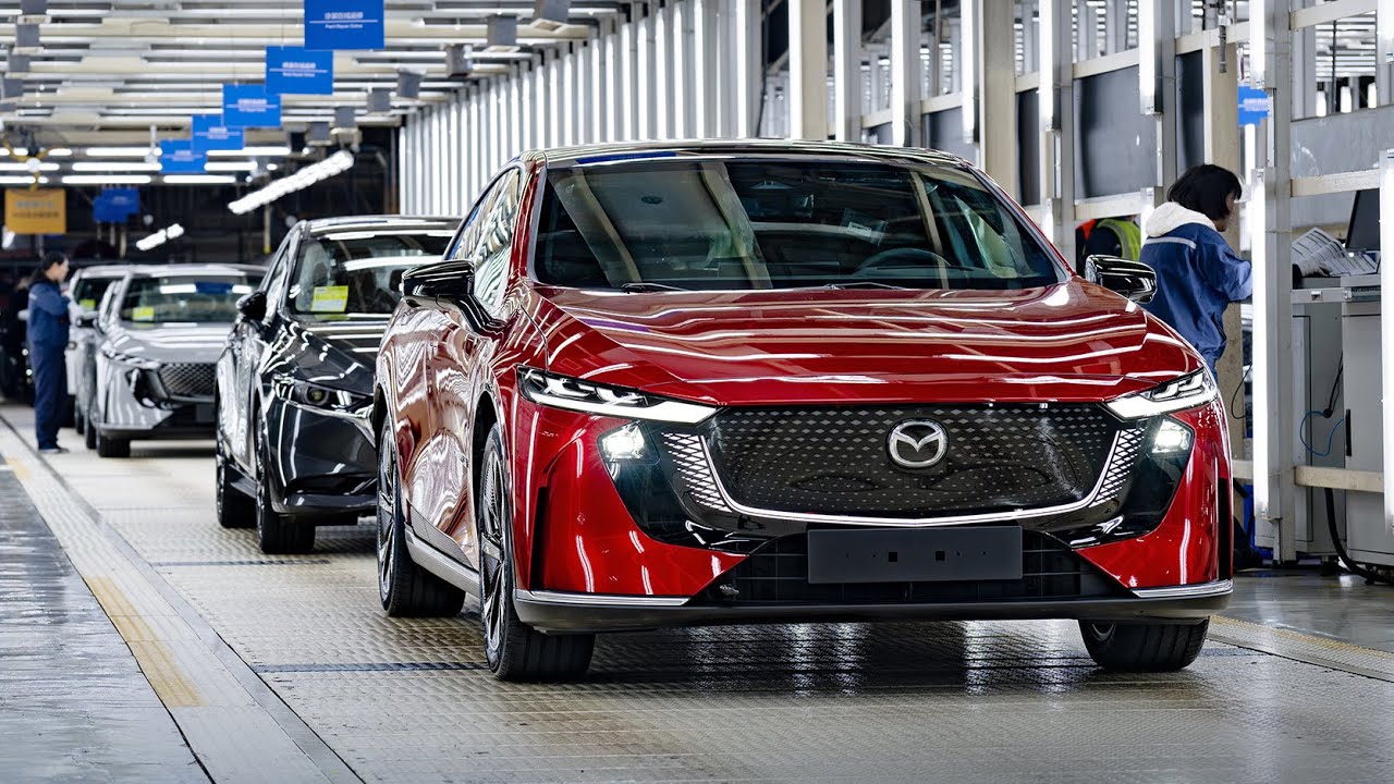 New Mazda 6 Rolled Off the Production Line in China 🇨🇳