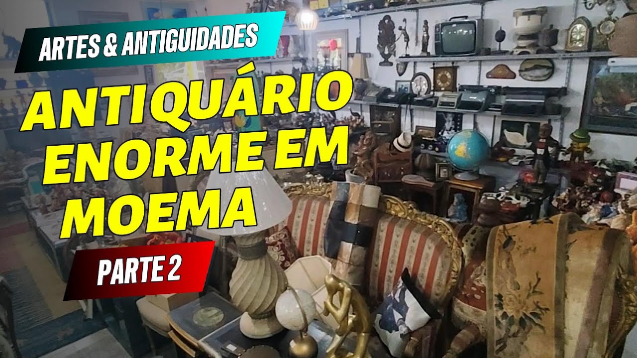 ARTES & ANTIGUIDADES (Pt.2): Três andares lotados de obras de arte, tesouros, esculturas e relíquias