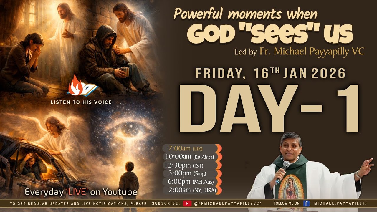 Listen to His Voice - When God 'sees' us - Day 1