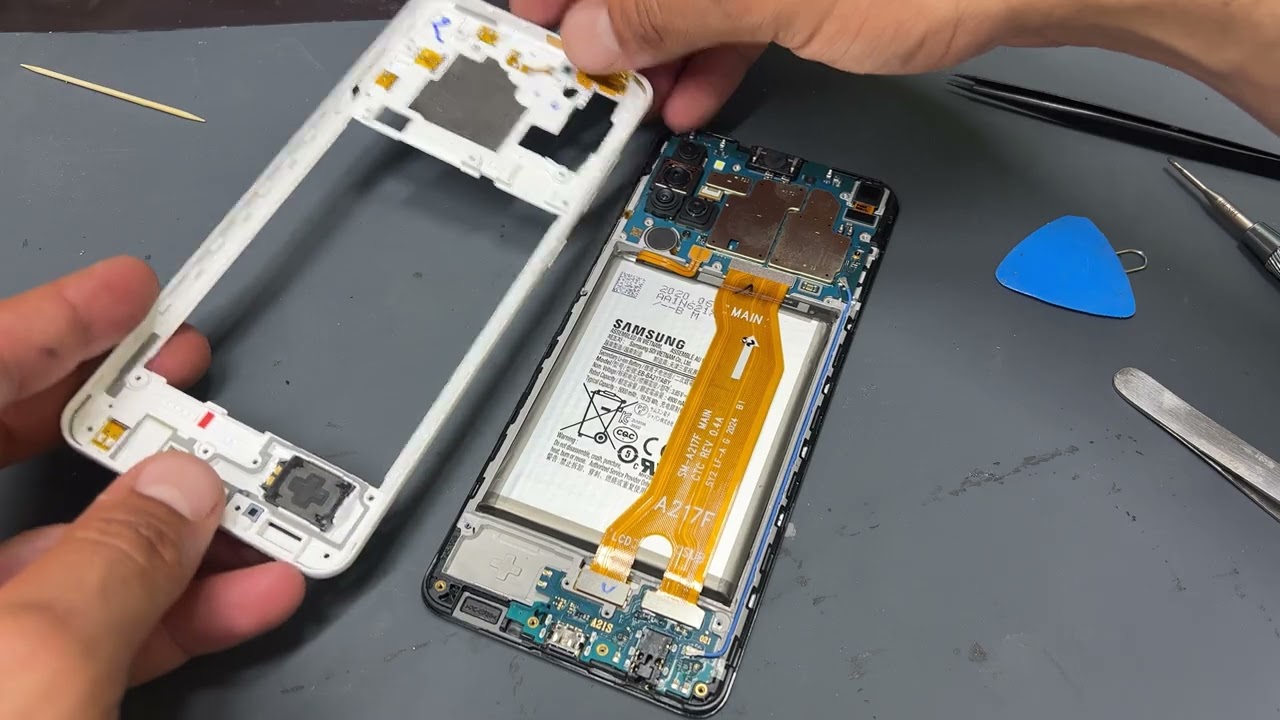 Ремонт экрана Samsung A21s: пошаговое руководство по замене переднего дисплея