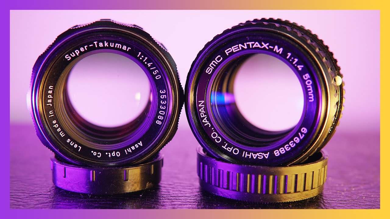 Super Takumar VS Asahi Pentax-M 50mm f1.4 - vintage lens comparison