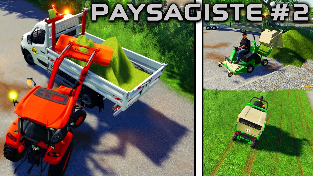 FS19 PAYSAGISTE #2 : ENTRETIEN DES LOCAUX DE L'ENTREPRISE + NOUVEAUX MATERIELS