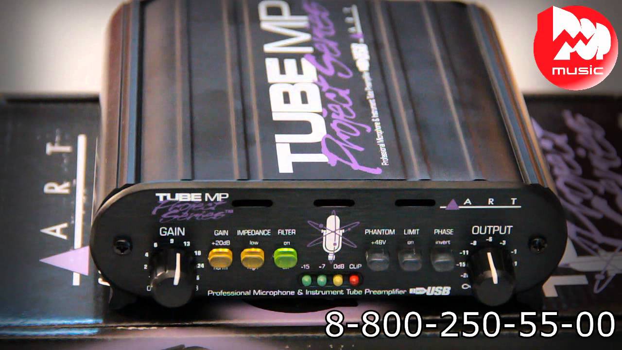 Предусилитель ART TUBE MP PS USB