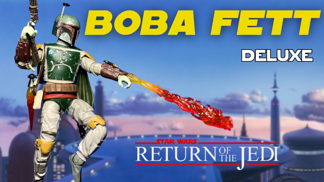 ¡LA MEJOR FIGURA DE BOBA FETT! 🤩 Black Series DELUXE | Return of the Jedi | Comparación y Review