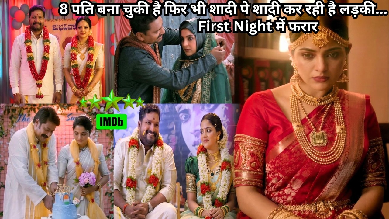 8 Husbands Weren&rsquo;t Enough&hellip; She&rsquo;s Getting Married Again ⁉️⚠️💥🤯 | South Movie Explained in Hindi