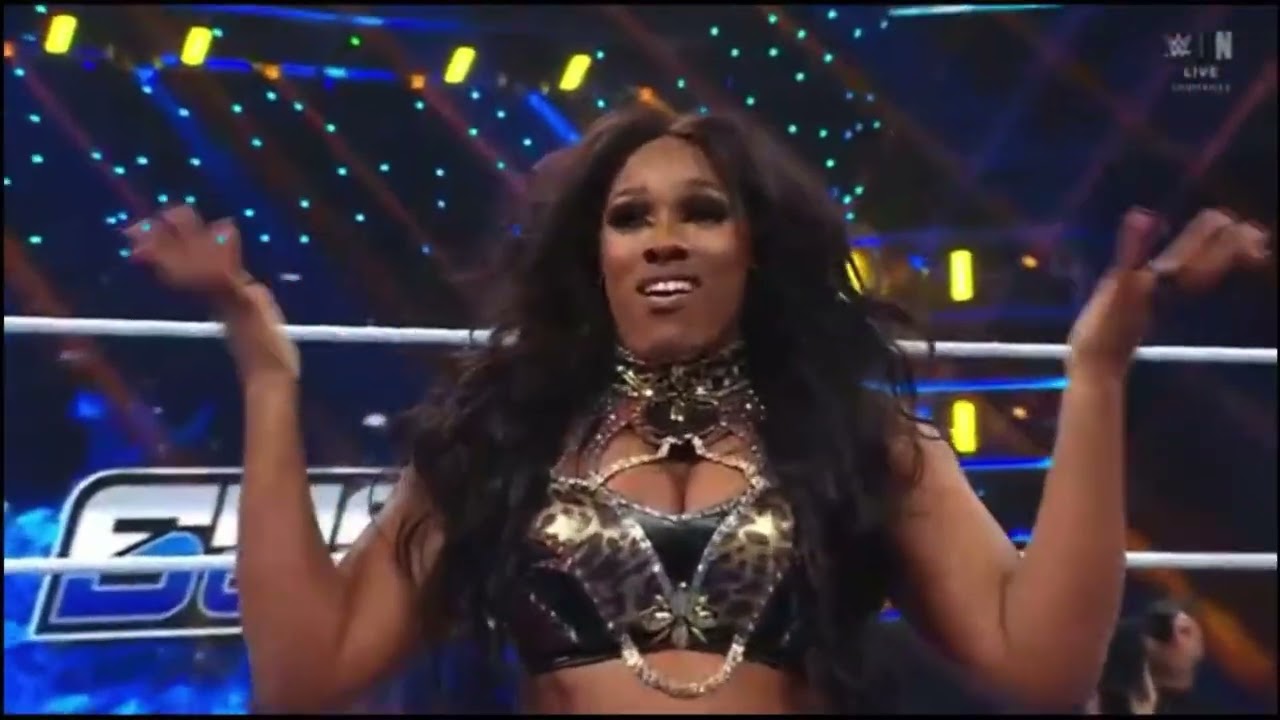(2/3) Rhea Ripley & Iyo Sky vs Nia Jax & Lash Legend: Smackdown February 27 2026