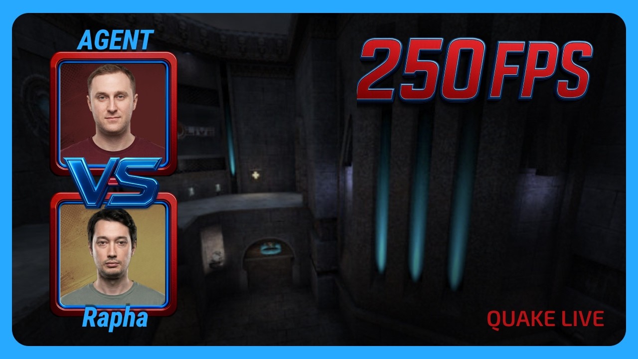 Rapha vs AGENT | 250FPS Quake Season 4 | EN | Quake Live