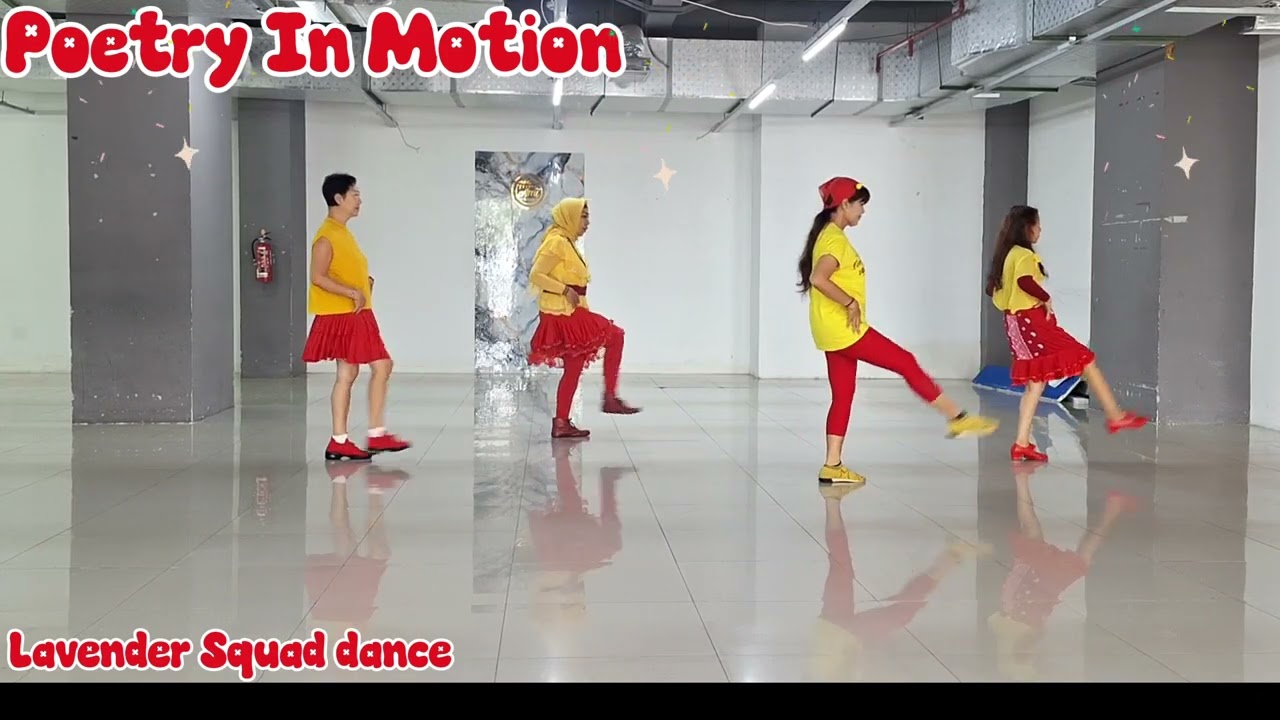 Poetry In Motion line dance / Choreo : Caecilia Maria Fatruan ( INA) 