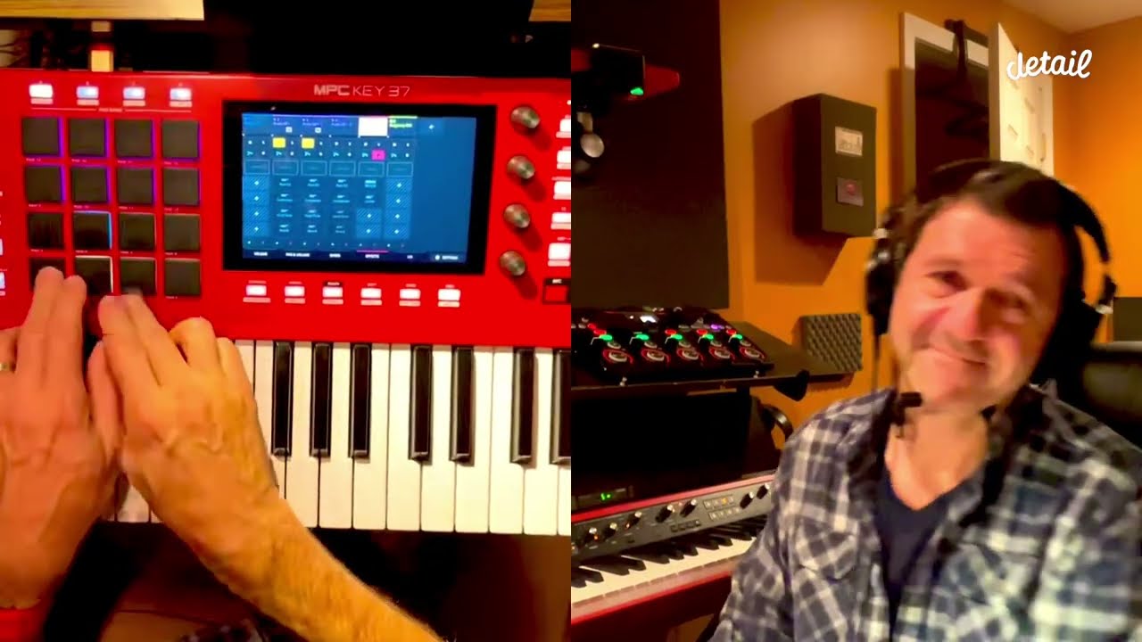 Creating a chill lo-fi beat on the MPC Key 37: high level overview of my process