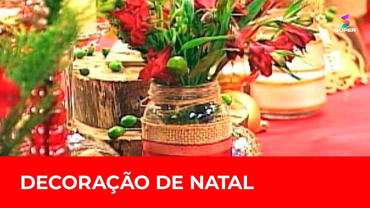 Decoração de Natal com itens sustentáveis e acessíveis | SEMPRE FELIZ