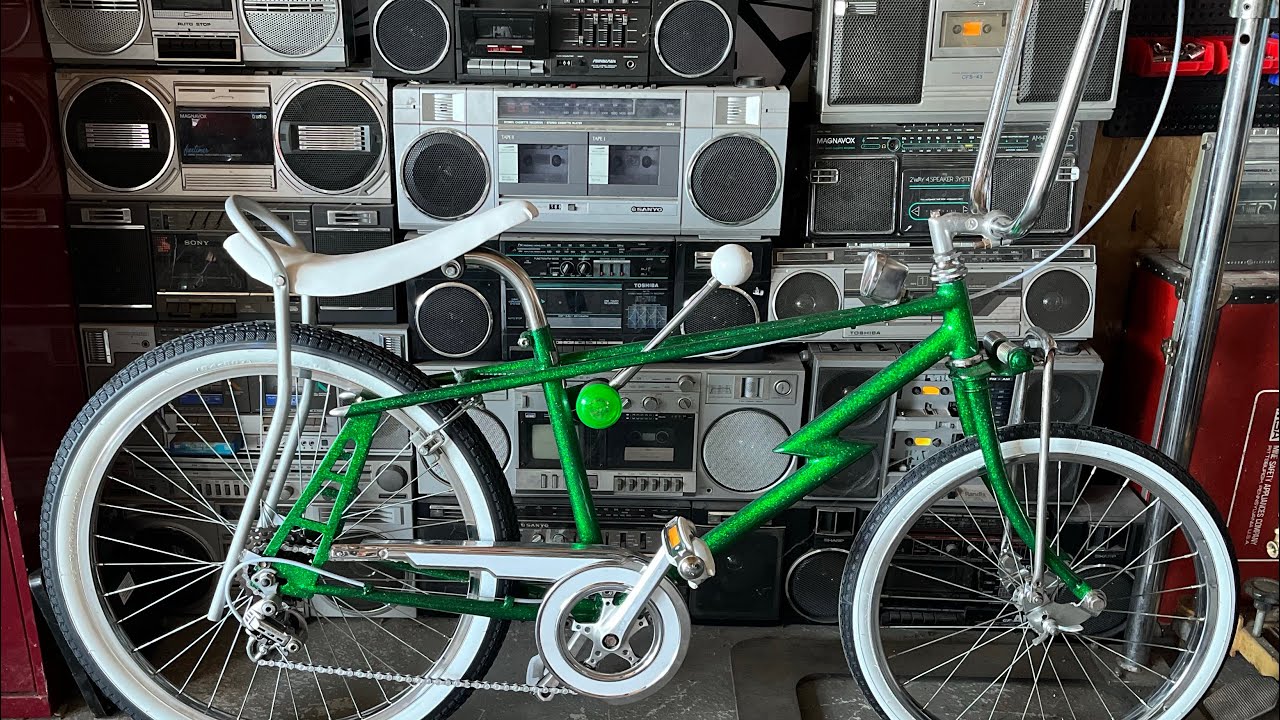 Kustom muscle bike! Hand built frame for ratrodbikes.com build off!!