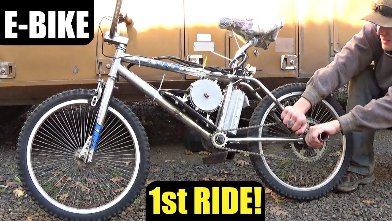 BMX E-BIKE (Ep.6) || ASSEMBLY & TEST!