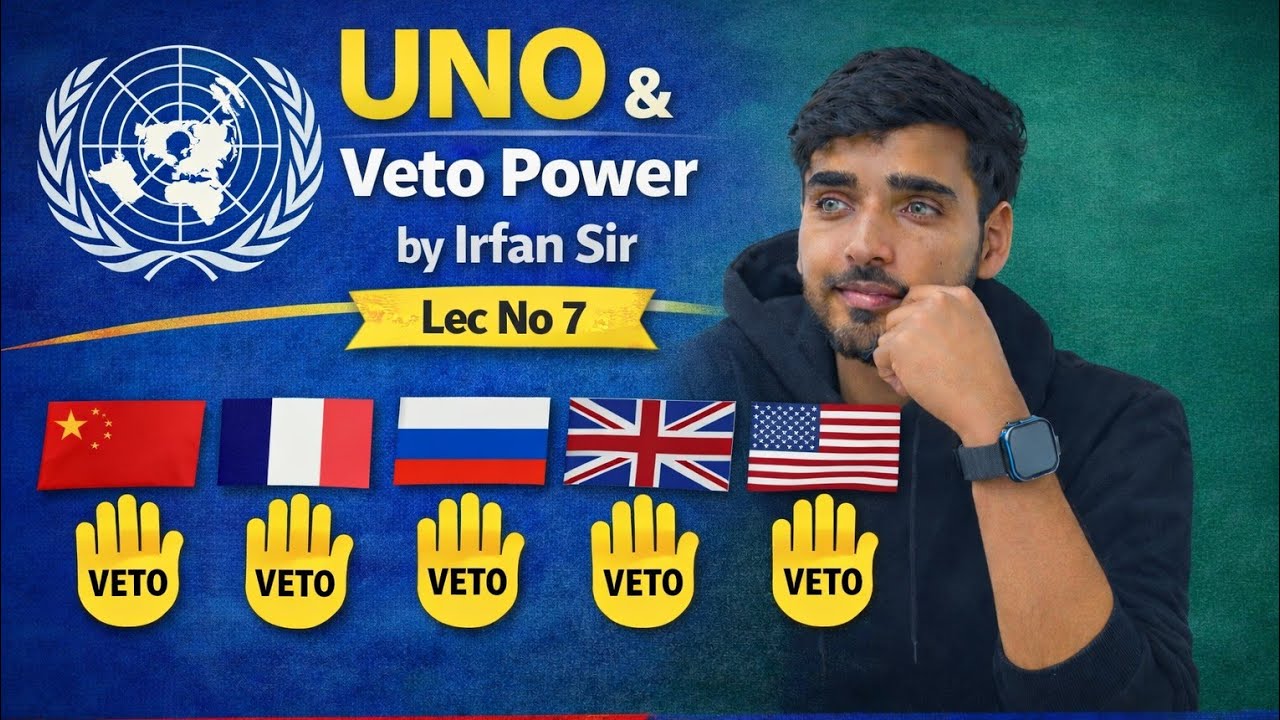 Lec No :7 JKP Constable Exam// UNO,Veto Power, Functions & Powers // Target 🎯 100/100.