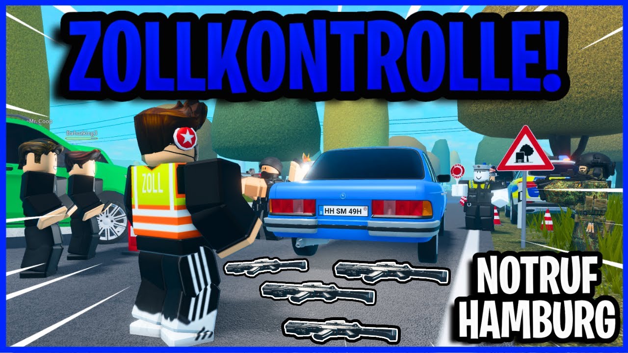 ZOLL findet WAFFEN und nimmt SCHMUGGLER FEST! 🚨 Notruf Hamburg RP