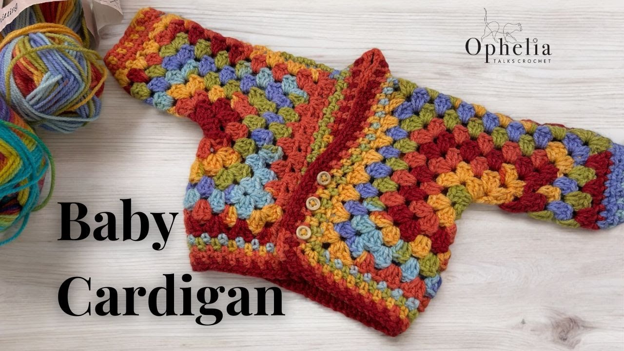 How To Crochet A Baby Cardigan For Beginners // Quick And Easy Hexagon Cardigan
