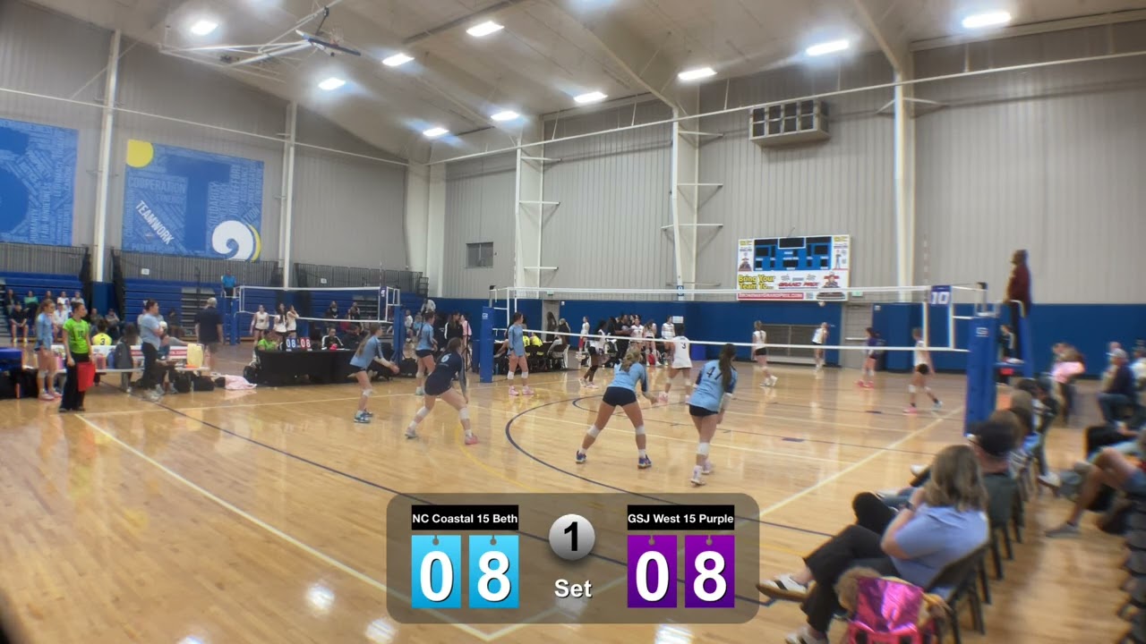 NC Coastal 15 Beth vs GSJ West 15 Purple    Set 1 Match 1   Clash at the Coast             3/15/2026