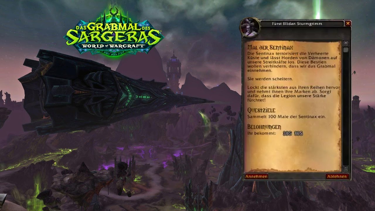 WoW: Legion 7.2 - Das Grabmal des Sargeras [012] - Mal der Sentinax
