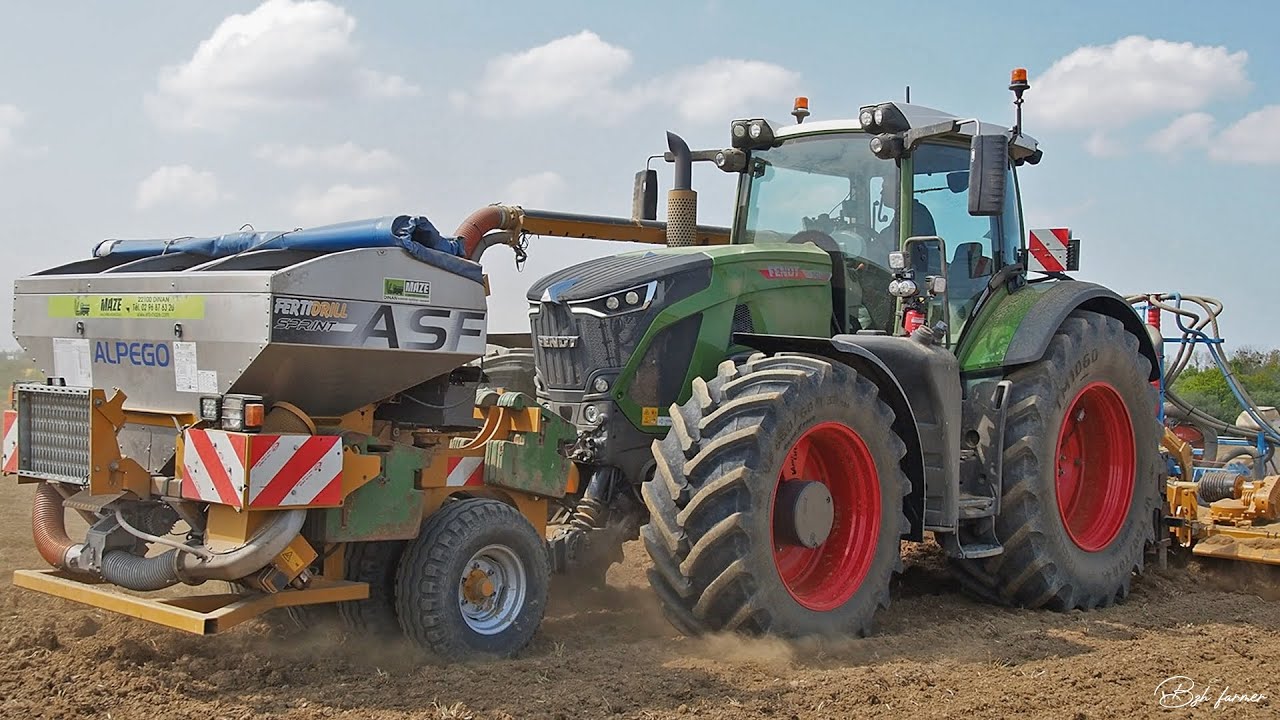🌽Semis de maïs avec un fendt 942 / ETA FERET