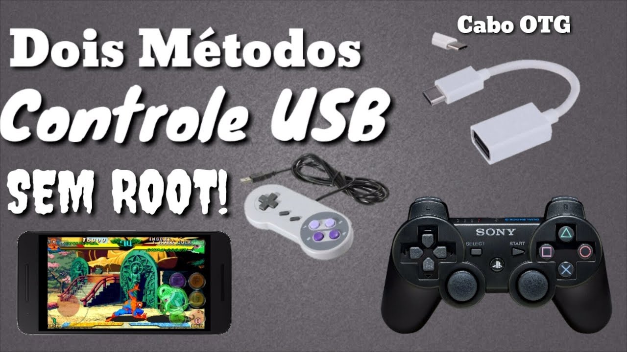 Dois Métodos fáceis de jogar com controle USB no celular SEM ROOT! 🎮