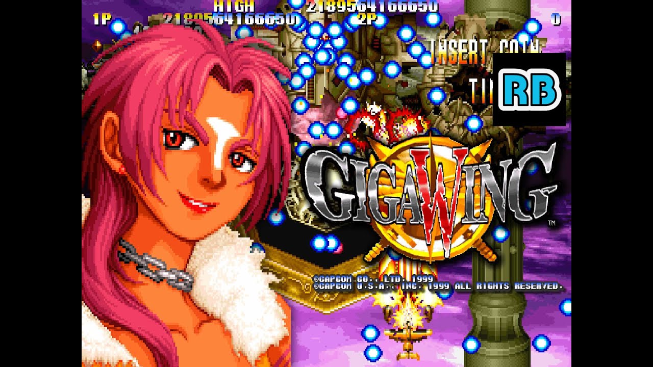 1999 [60fps] Giga Wing (USA) Ruby ALL