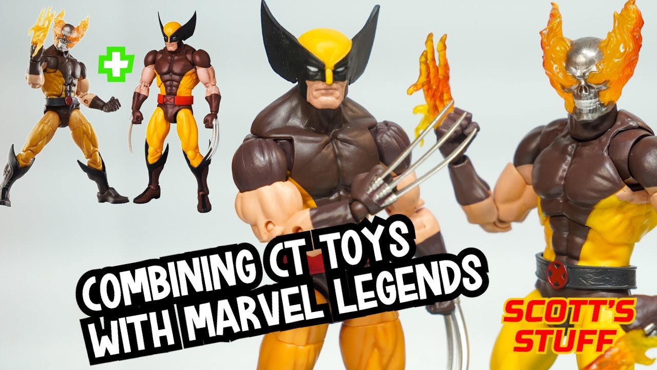 Как я сделал собственное оружие возмездия от CT Toys + коричневый костюм Росомахи из Marvel Legends