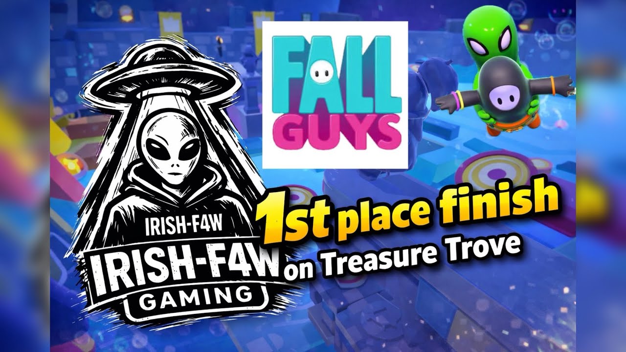 Posting This Because Why Not? First Place Finish on Treasure Trove | Fall Guys Gameplay #fallguys 