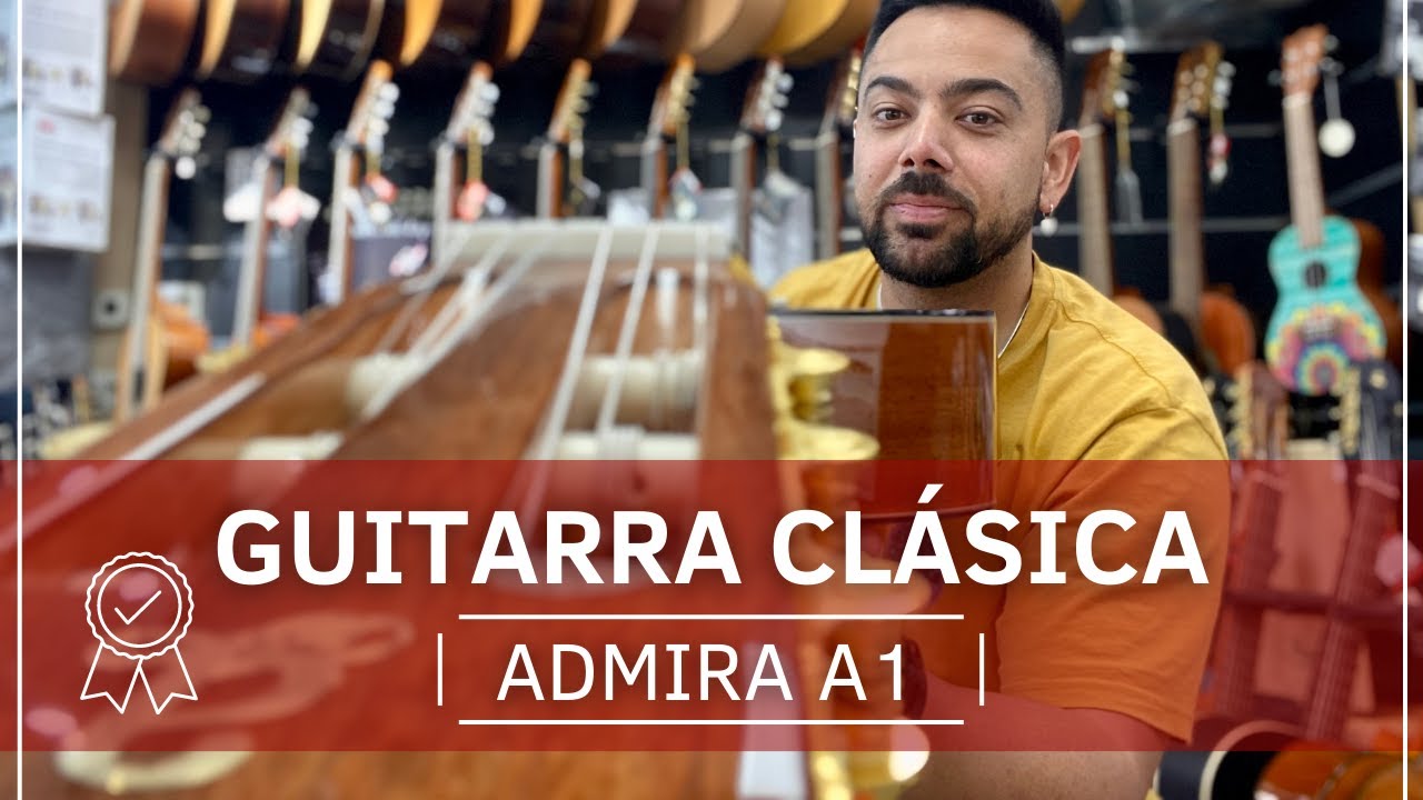✅ ADMIRA A1 -OPINION Y SONIDO ⚠️TOP 3🔝Para el estudio clásico ⚠️ #guitarraespañola #guitarraclasica