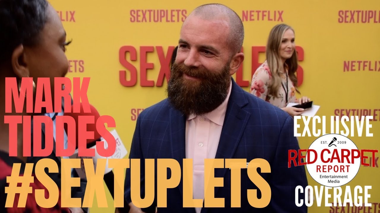 Michael Tiddes interviewed at Netflix's #SEXTUPLETSMOVIE World Premiere streaming August 16th