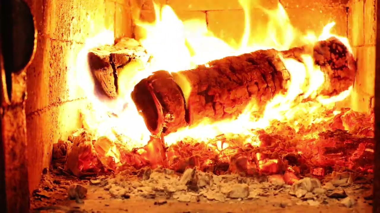 Cozy Fireplace ASMR 🔥 3 Hours of Crackling Fire Sounds for Sleep & Study