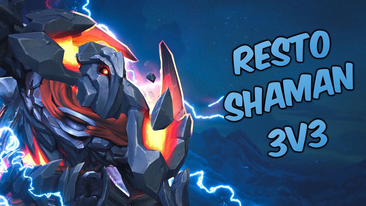 10.2 PvP Resto Shaman 3v3 Arena, Dragonflight s3 Gameplay