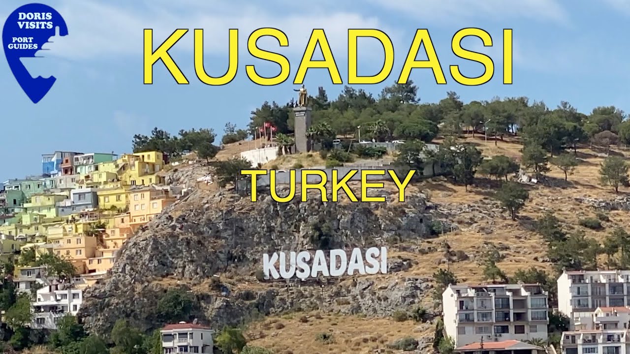 Kusadasi, Turkey. A walking tour of the harbour, market, and castle.